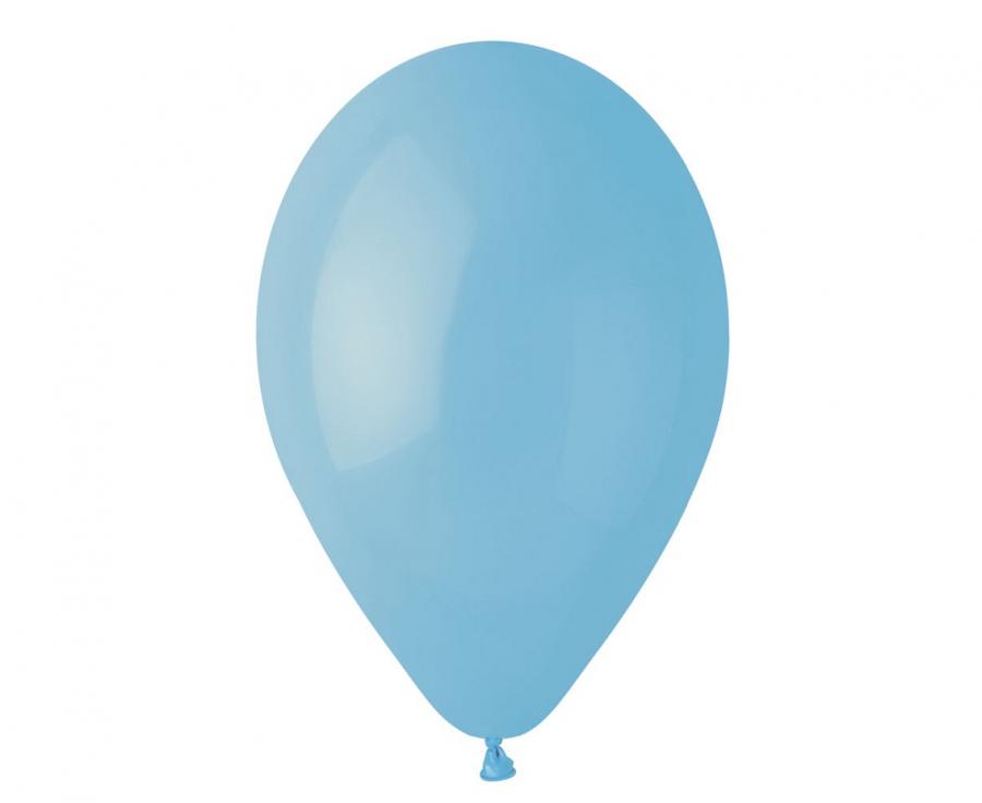 Balony Pastelowe Jasnoniebieskie 33 cm (13") Gemar Baby Blue – 50 szt.