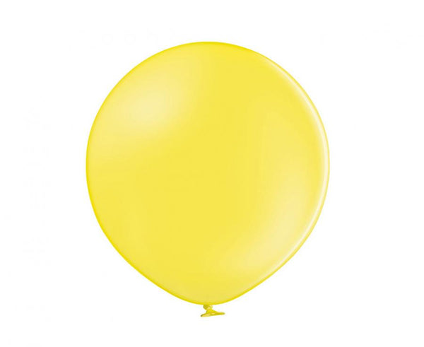Balony lateksowe 5 cali Belbal żółte pastelowe 100 szt.