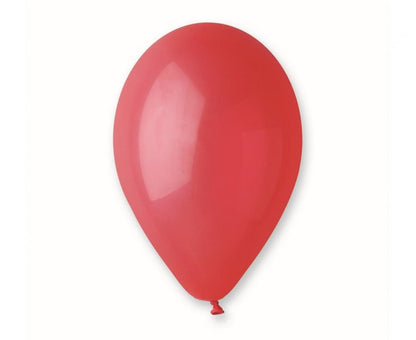 Balony pastelowe czerwone 13” Gemar 50 szt.