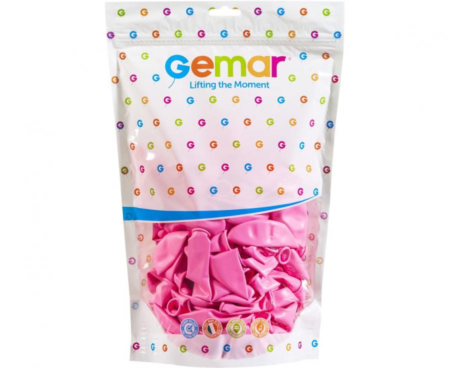 Balony Pastelowe Jasnoróżowe 33 cm (13") Gemar Pink – 50 szt.