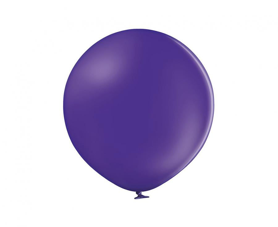 Balony lateksowe 5 cali Belbal pastelowe ciemnofioletowe 100 szt.
