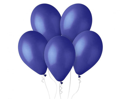 Balony Pastelowe Granatowe 33 cm (13") Gemar Blue – 50 szt.