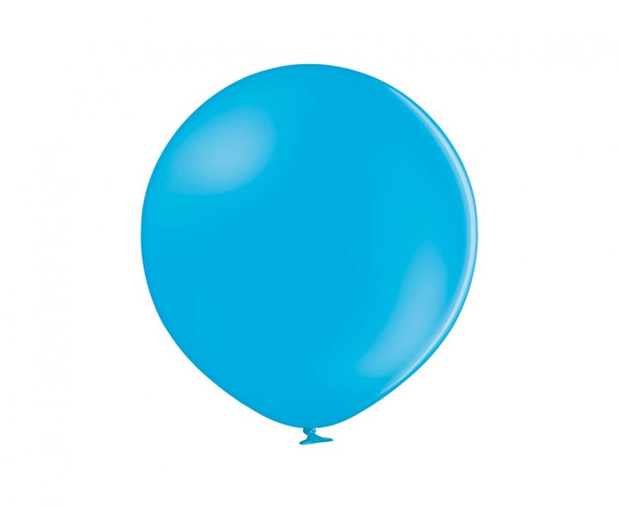 Balony lateksowe 5 cali Belbal niebieskie cyan 100 szt.