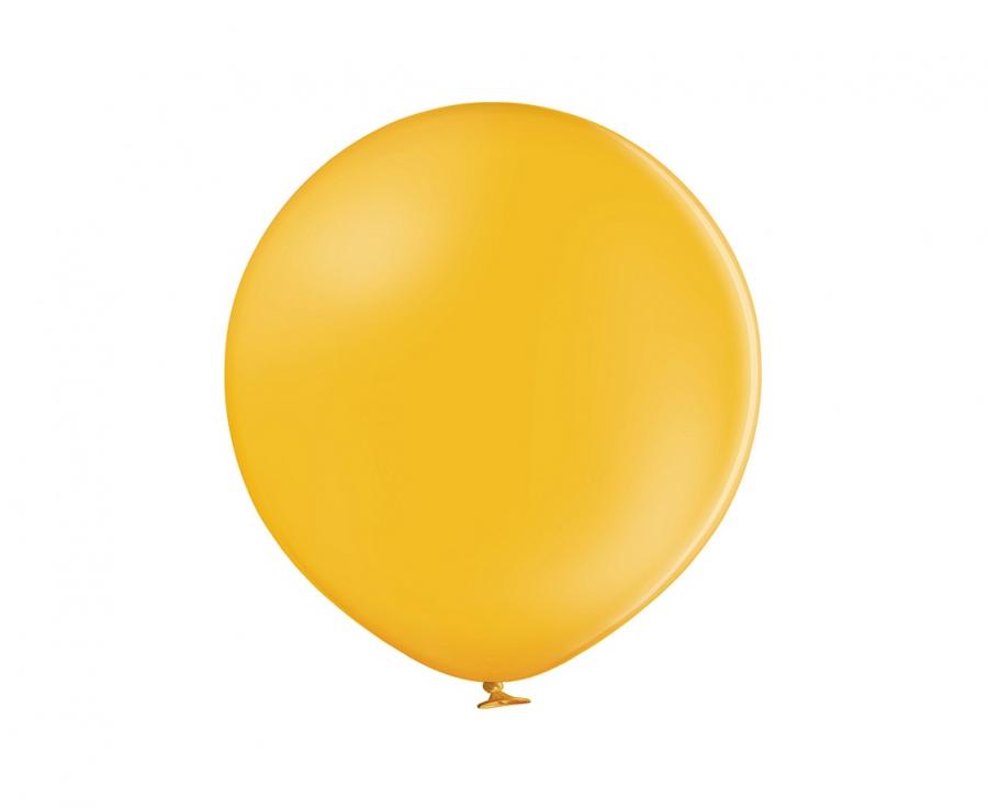 Balony lateksowe 5 cali Belbal żółte ochra 100 szt.