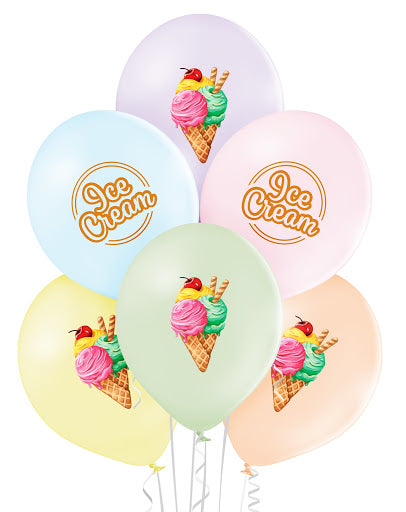 Balon Belbal D11, 30 cm Ice Cream