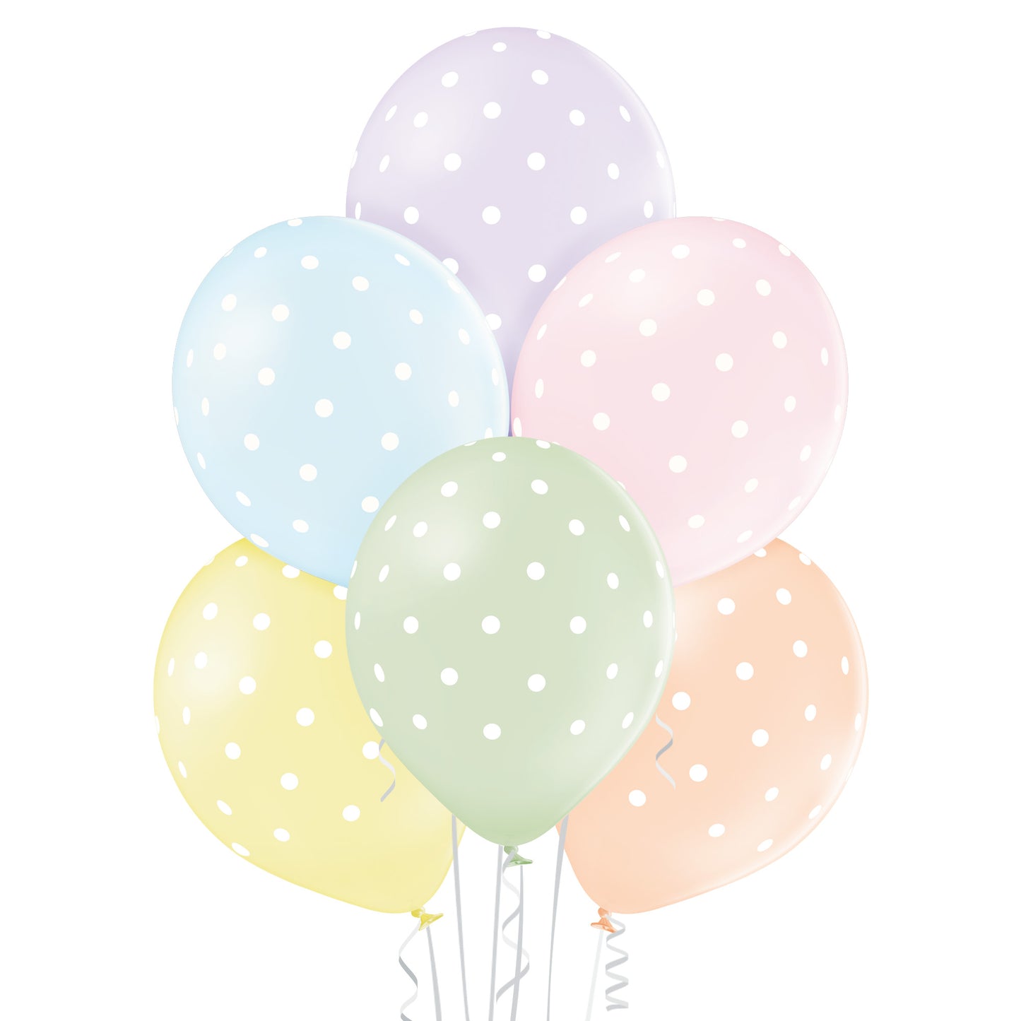 Balon Belbal D11, 30 cm small polka dots