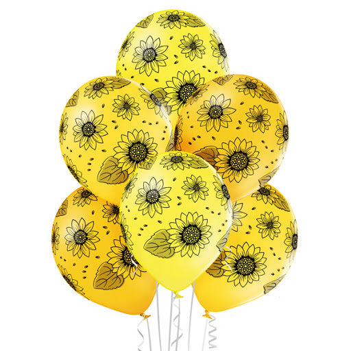 Balon Belbal D11, 30 cm Sunflowers