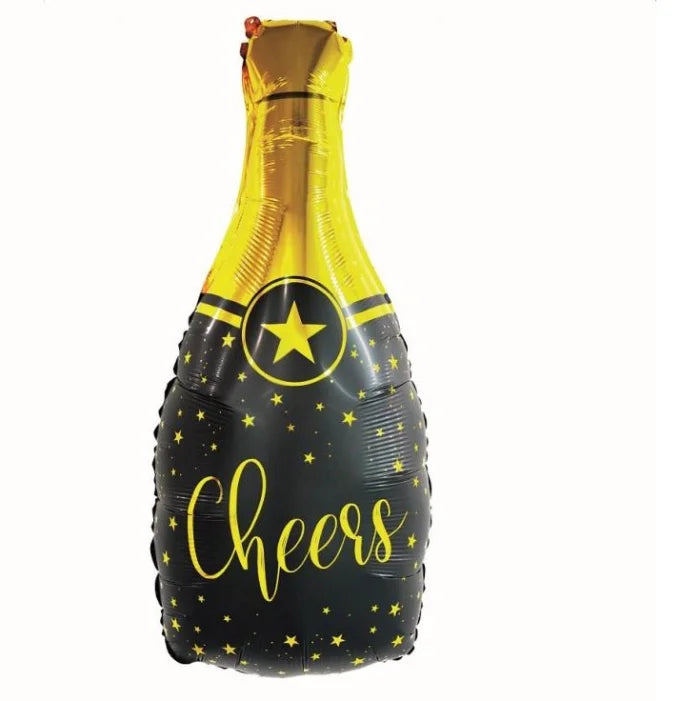 Balon foliowy B&C Szampan - Cheers, 35x76 cm