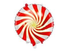 Balon Foliowy „Cukierek” – Czerwony 35 cm
