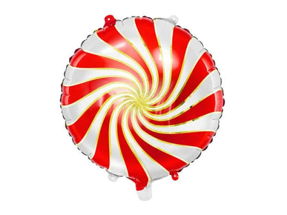 Balon Foliowy „Cukierek” – Czerwony 35 cm