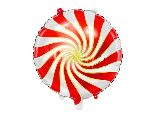 Balon Foliowy „Cukierek” – Czerwony 35 cm