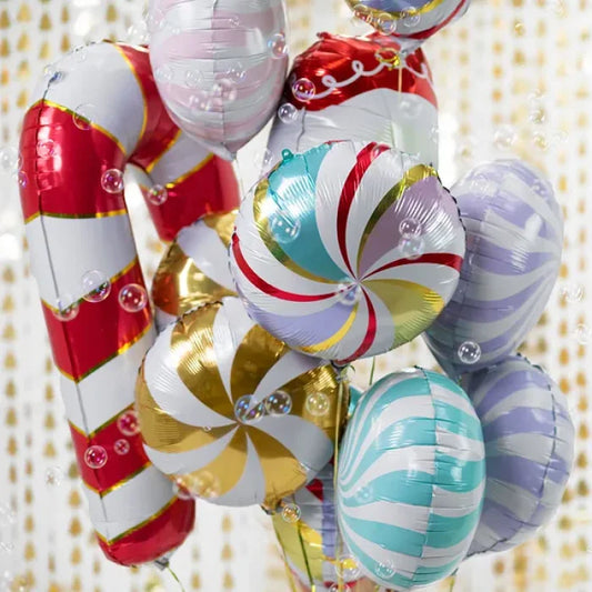 Balon Foliowy „Cukierek” – Mix Kolorów 35 cm
