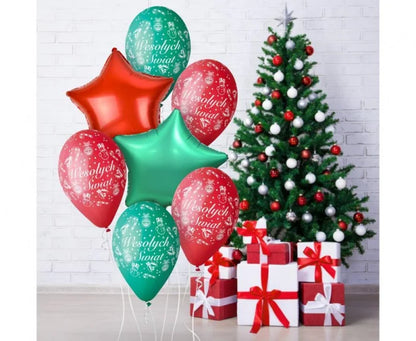 Balon Foliowy Gwiazda Czerwona – 19 cali