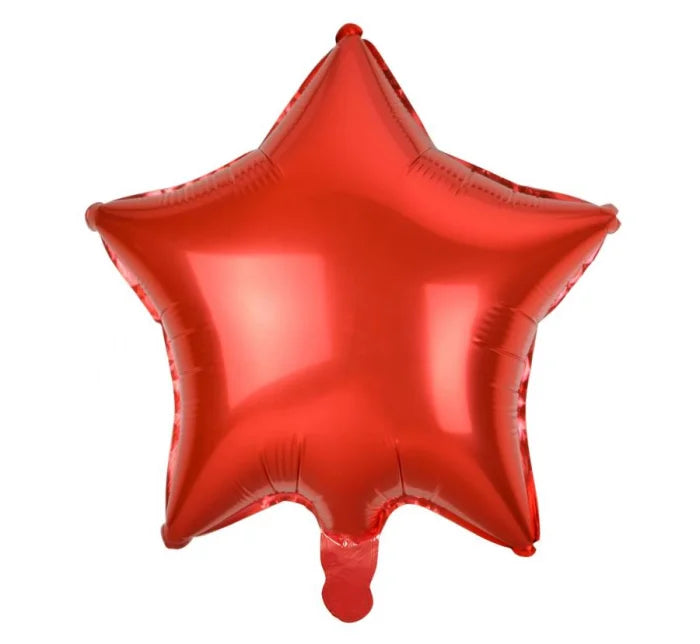 Balon Foliowy Gwiazda Czerwona – 19 cali