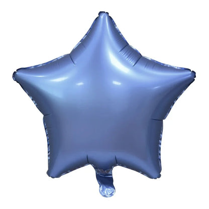 Balon foliowy GWIAZDA, matowa, fioletowy, 19 cali