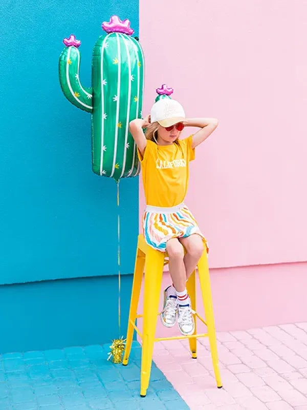 Balon Foliowy Kaktus 60x82 cm – Kolorowy Akcent na Każdą Imprezę!