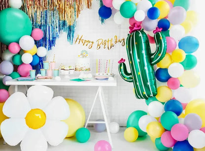 Balon Foliowy Kaktus 60x82 cm – Kolorowy Akcent na Każdą Imprezę!