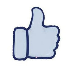 Balon Foliowy Kciuk w Górę – Facebook Like 52x57 cm
