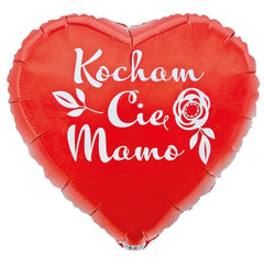 Balon foliowy Kocham Cię Mamo, 18"