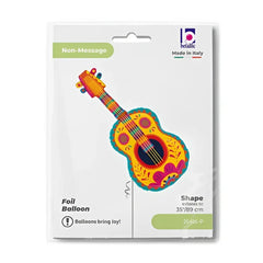Balon Foliowy w Kształcie Kolorowej festiwalowej Gitary – 34’’