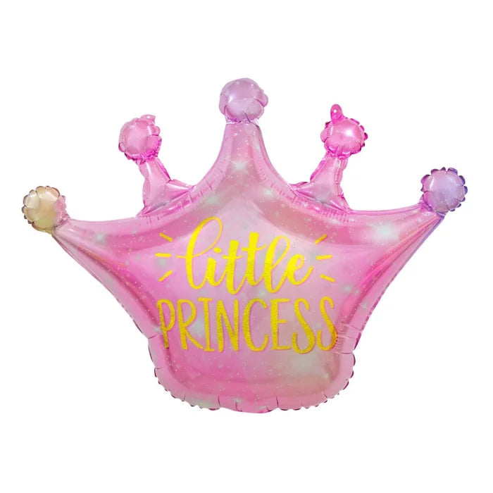 Balon foliowy Korona Little Princess, 63x50 cm