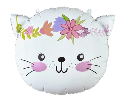 Balon foliowy Kotek 44 x 35 cm – urocza dekoracja na każdą okazję
