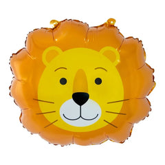 Balon foliowy Lew, 43x38 cm głowa