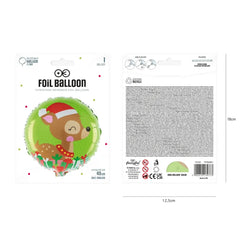 Balon foliowy Mały Renifer – 45 cm - Balloons