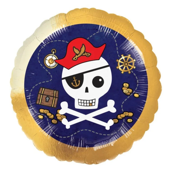 Balon foliowy Mapa Piratów, 18 cali