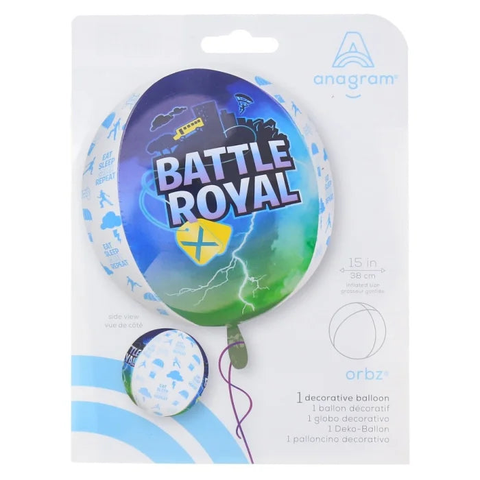 Balon foliowy ORBZ Battle Royal – idealny dla fanów gier!