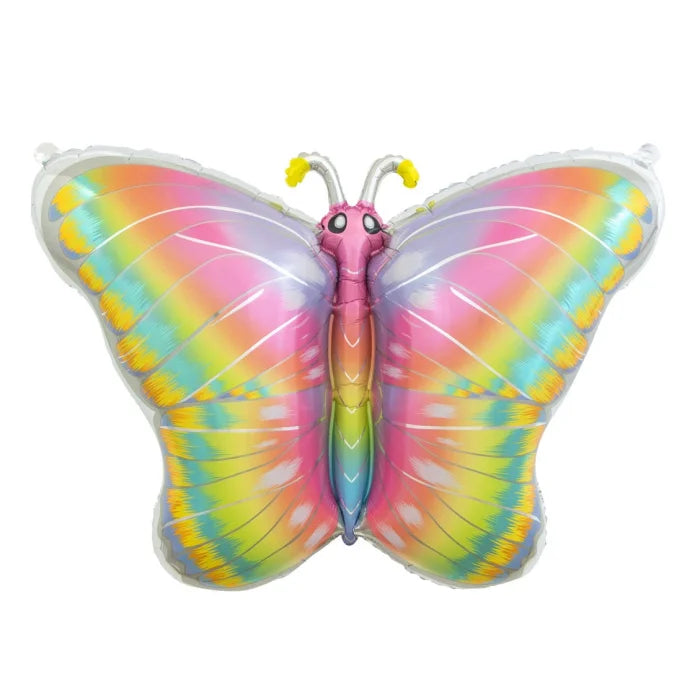 Balon foliowy Pastelowy Motyl 64x53 cm – kolorowa dekoracja na każdą okazję