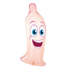 Balon foliowy Prezerwatywa 42 × 98 cm – zabawna dekoracja na wieczór panieński kawalerski - Balloons