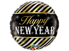 Balon foliowy Qualatex 18’’ – Happy New Year - Balloons