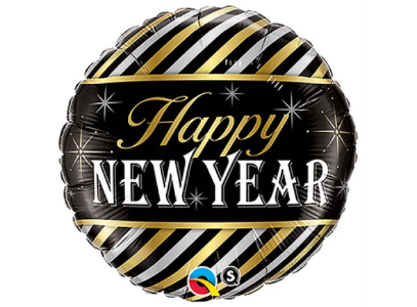 Balon foliowy Qualatex 18’’ – Happy New Year - Balloons