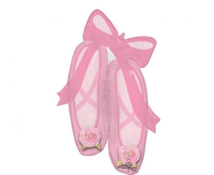 Balon foliowy różowe baleriny 101 cm (40’’) – Anagram - Balloons