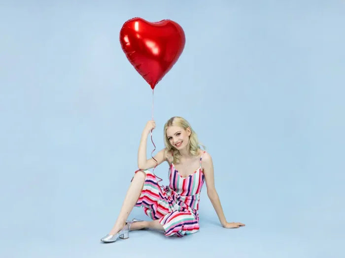 Balon foliowy Serce 61 cm – wyjątkowa dekoracja pełna miłości 💘