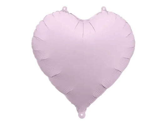Balon foliowy Serce – fioletowy 45 cm (matowy)