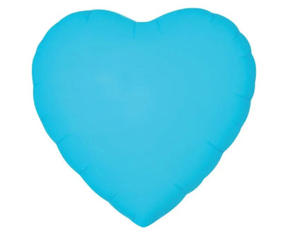 Balon Foliowy Serce – Niebieskie Fluor