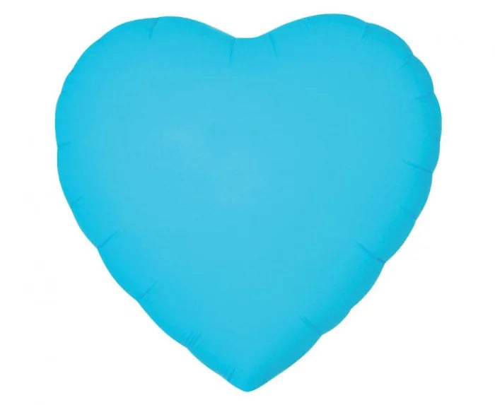Balon Foliowy Serce – Niebieskie Fluor