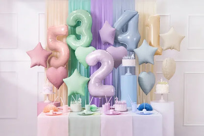 Balon foliowy Serce – różowy 45 cm (matowy)
