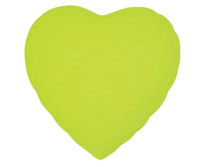Balon Foliowy Serce – Żółty Fluor