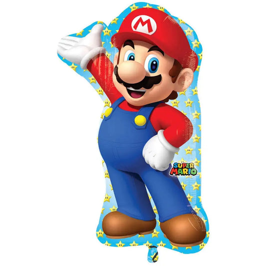 Balon foliowy SHP Super Mario 55 x 83 cm