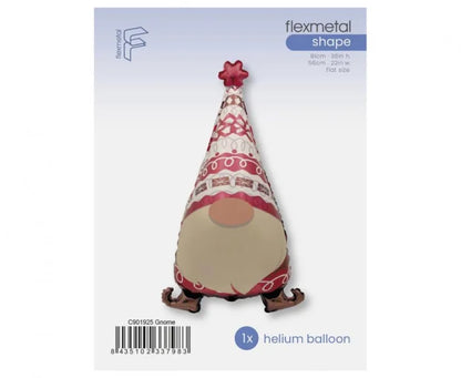 Balon foliowy Skrzat Świąteczny – duży ok. 60 cm – Flexmetal - Balloons