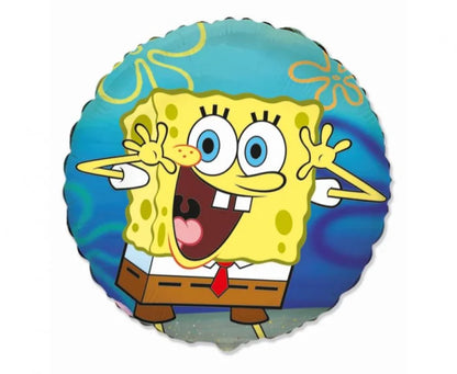 Balon foliowy SpongeBob Kanciastoporty 18 cali (46 cm) - Balloons
