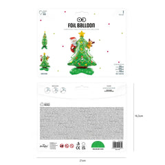 Balon foliowy stojący – Choinka 93 × 153 cm - Balloons
