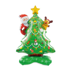 Balon foliowy stojący – Choinka 93 × 153 cm - Balloons