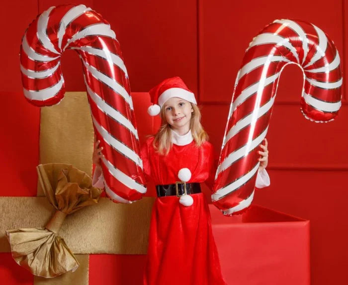 Balon foliowy Świąteczny Lizak – 98 x 63 cm Flexmetal - Balloons