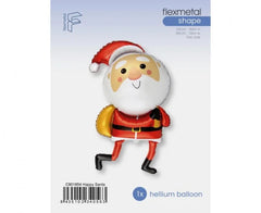 Balon foliowy Święty Mikołaj 44x39 cali – dekoracja świąteczna od Flexmetal - Balloons