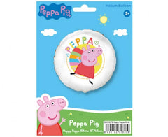 Balon Foliowy Świnka Peppa Biały – Flexmetal – Urocza Dekoracja