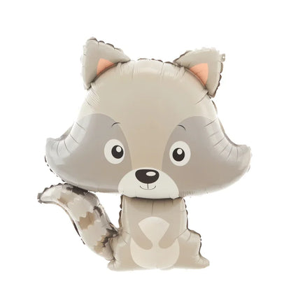 Balon foliowy Szop 64 × 85 cm – urocza dekoracja na urodziny leśne przyjęcia i eventy dla dzieci - Balloons